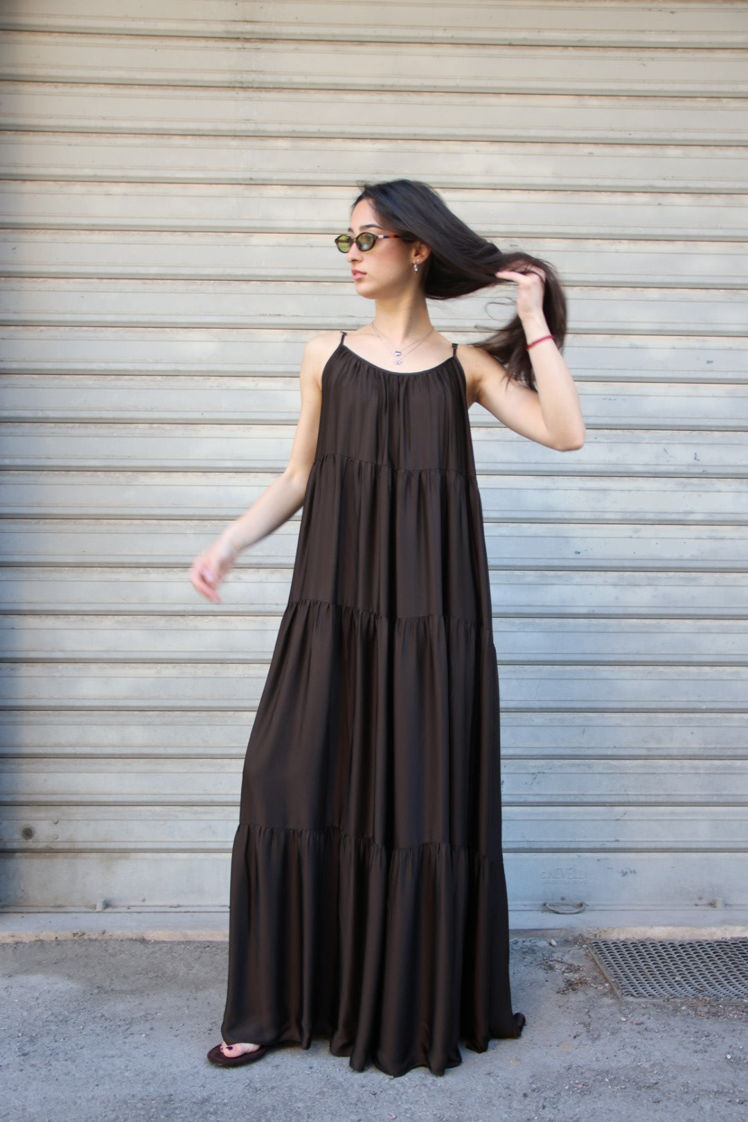 Vestito Athena Choco