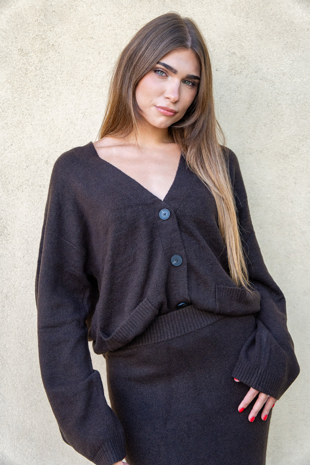 Cardigan Melrose Choco