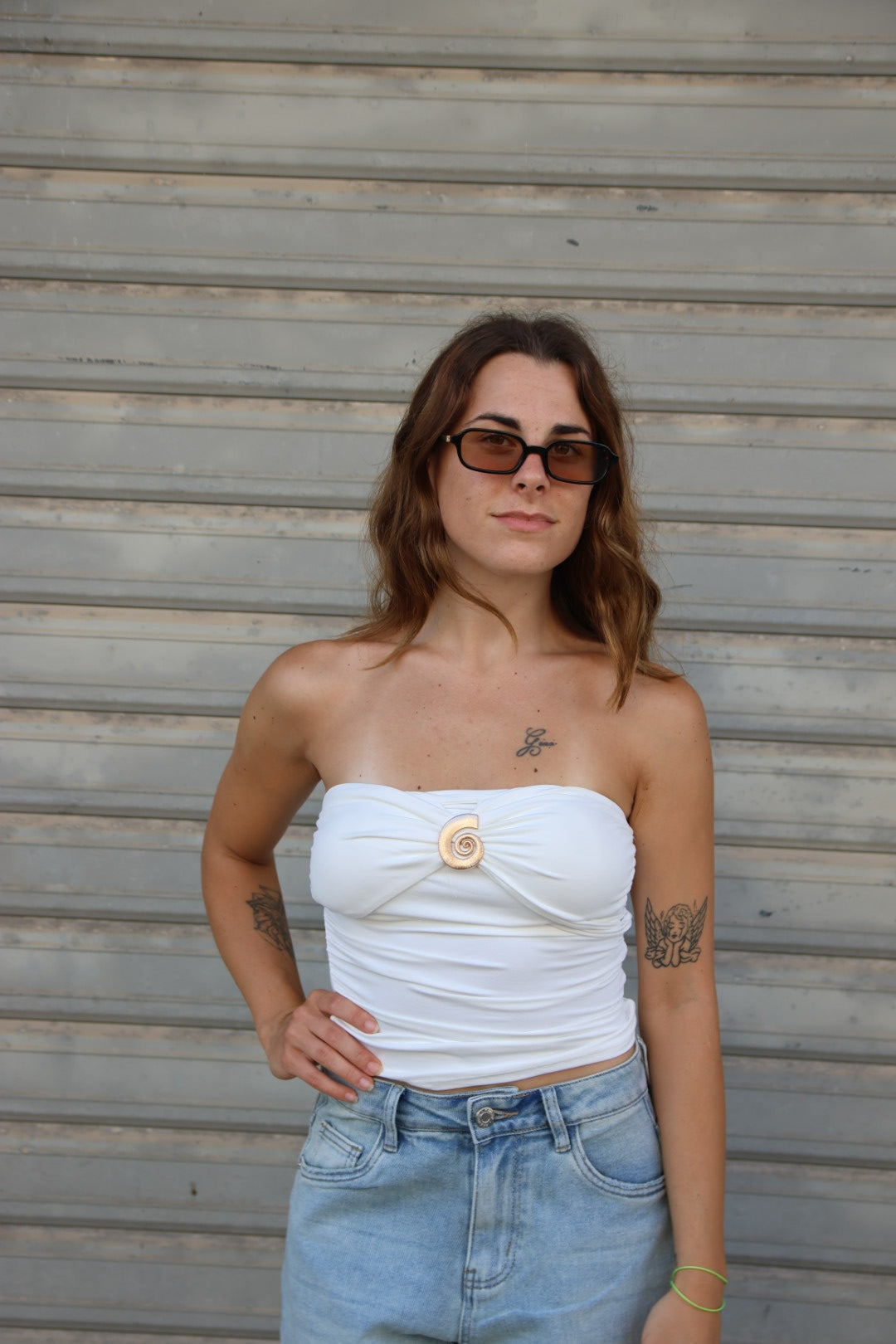 Top Shell Bianco