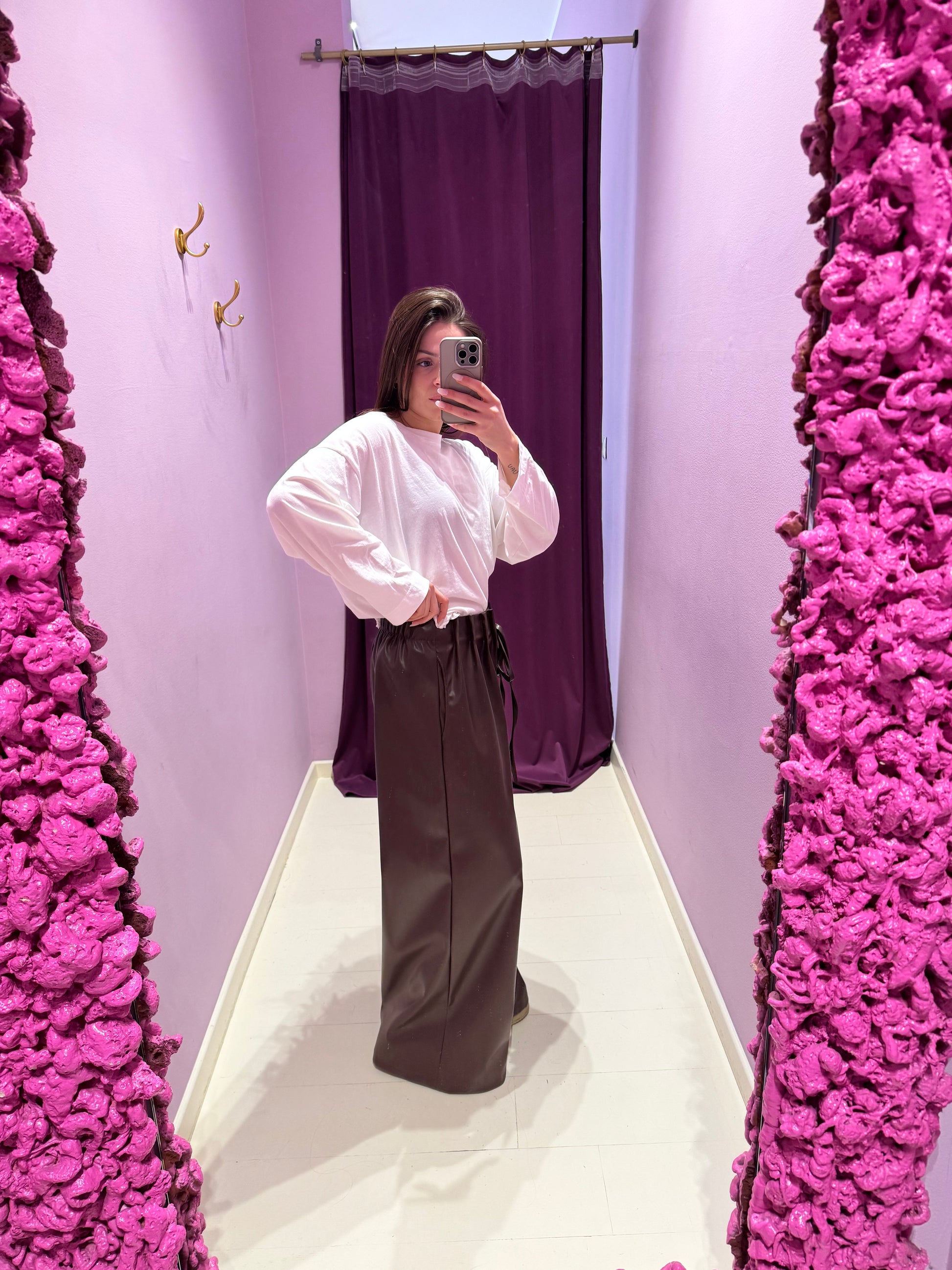 Pantalone Amelia Marrone