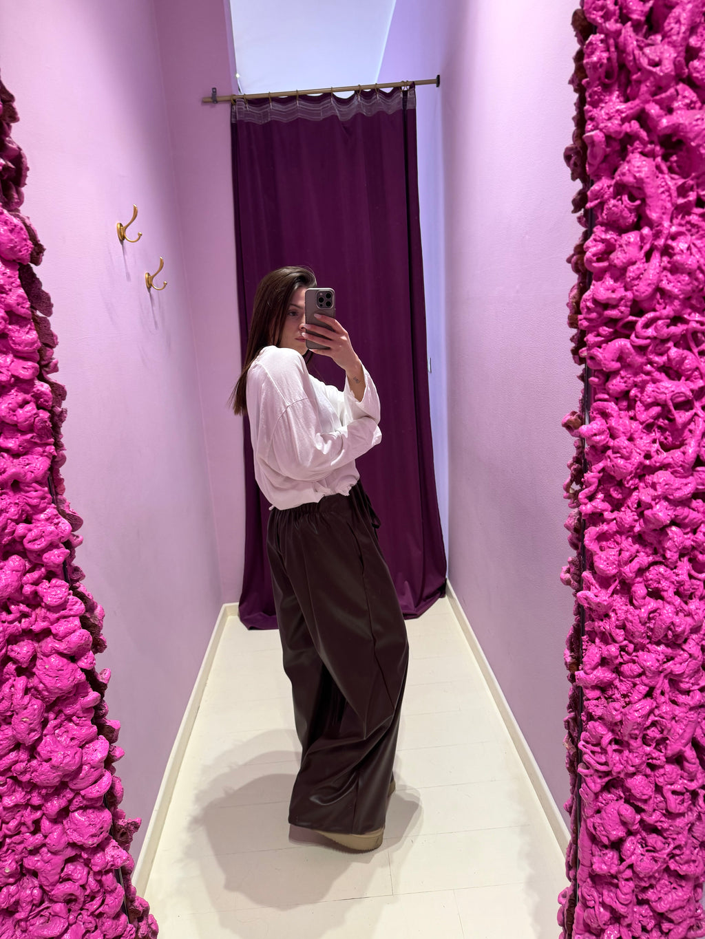 Pantalone Amelia Marrone