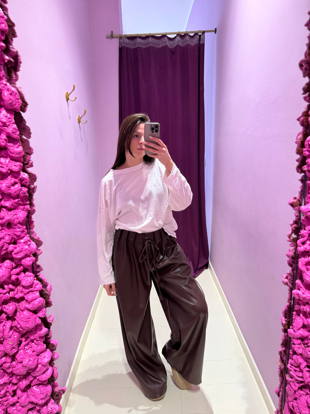 Pantalone Amelia Marrone