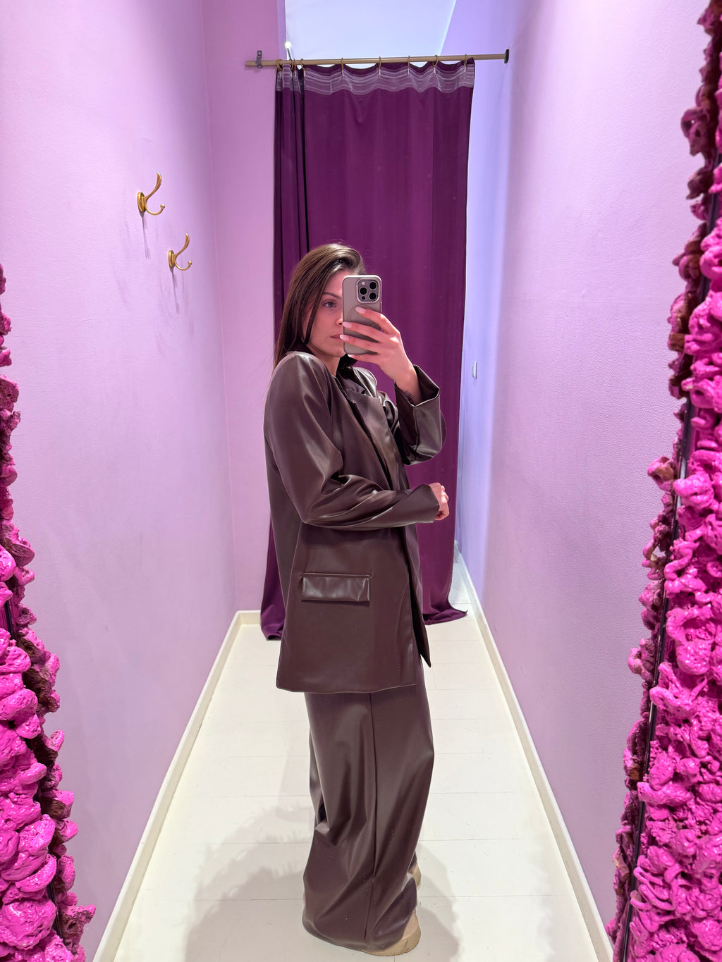 Giacca Amelia Marrone