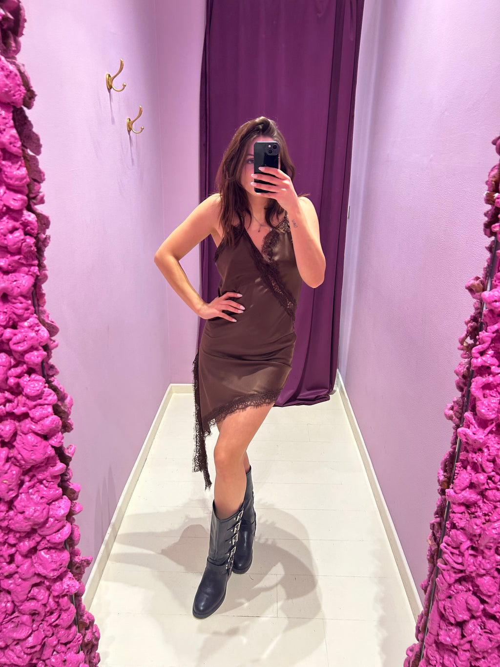 Sottoveste Agata Choco