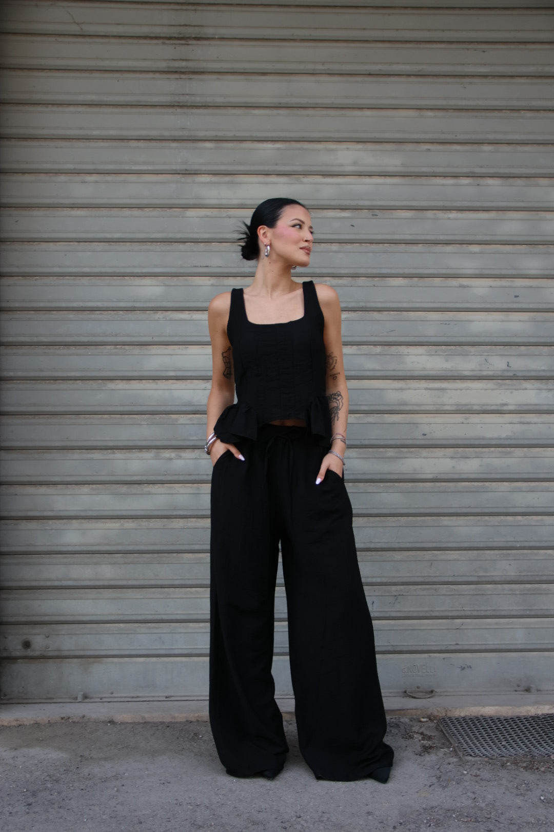 Coordinato Jasmine Nero