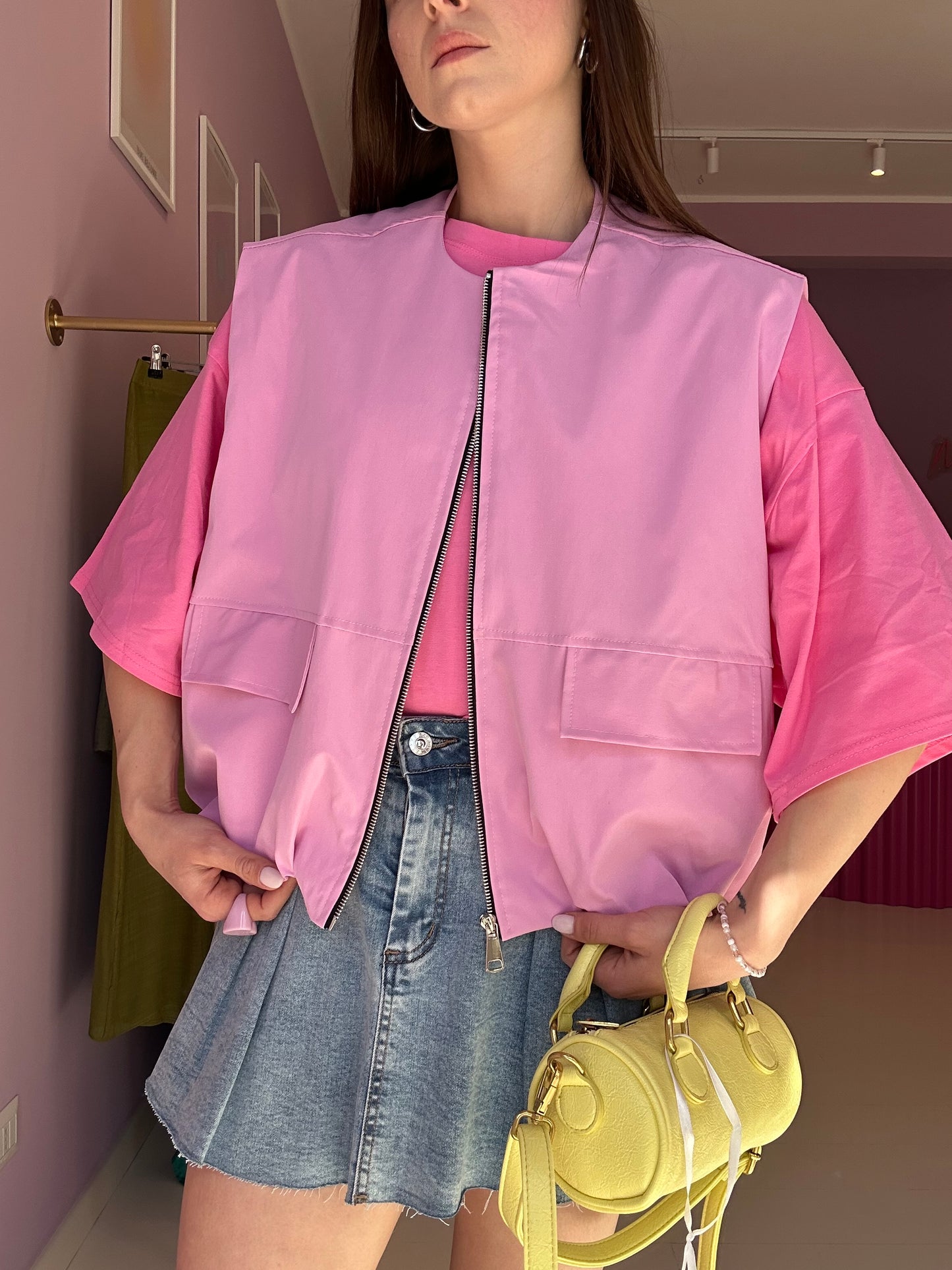 Bomber Rosa