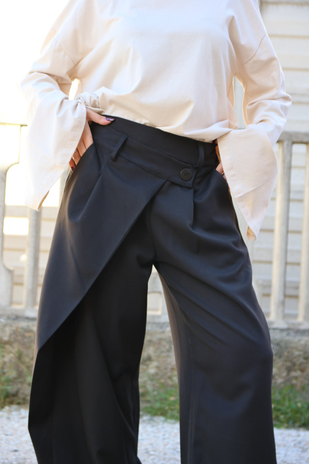 Pantalone Manila Nero