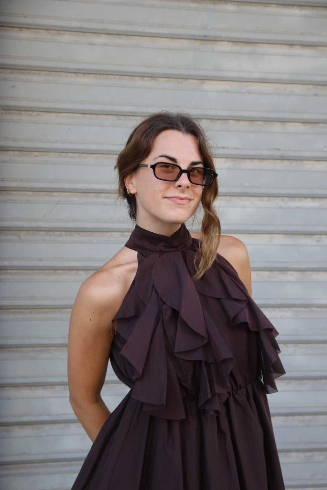 Vestito Mel Marrone