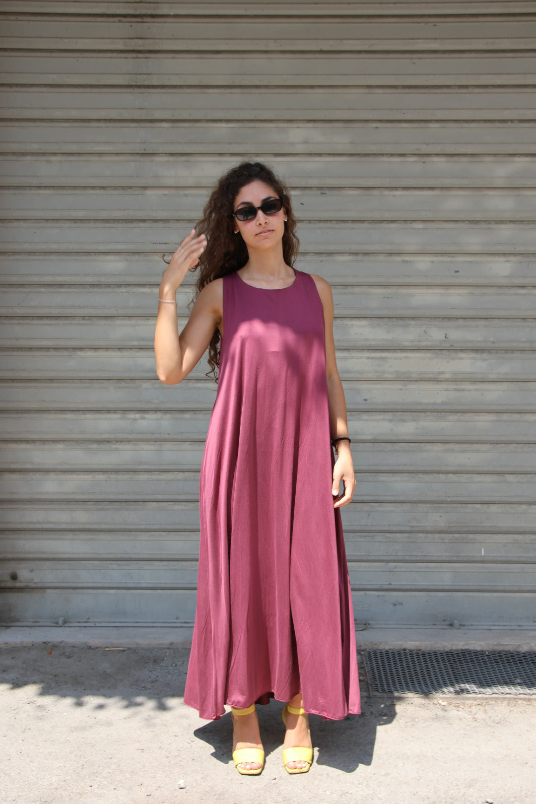 Vestito Yolanda Magenta
