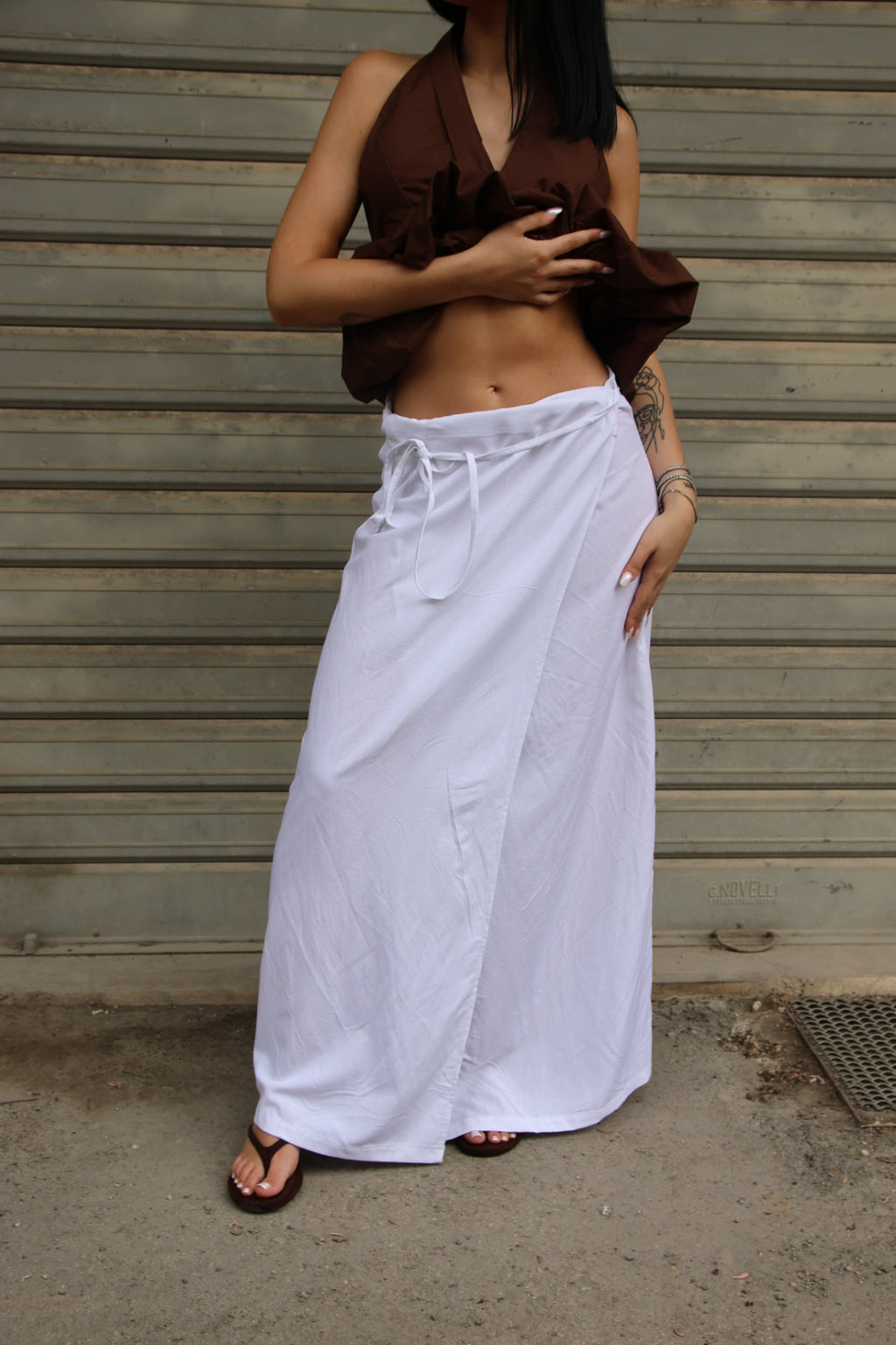 Pareo Melissa Bianco