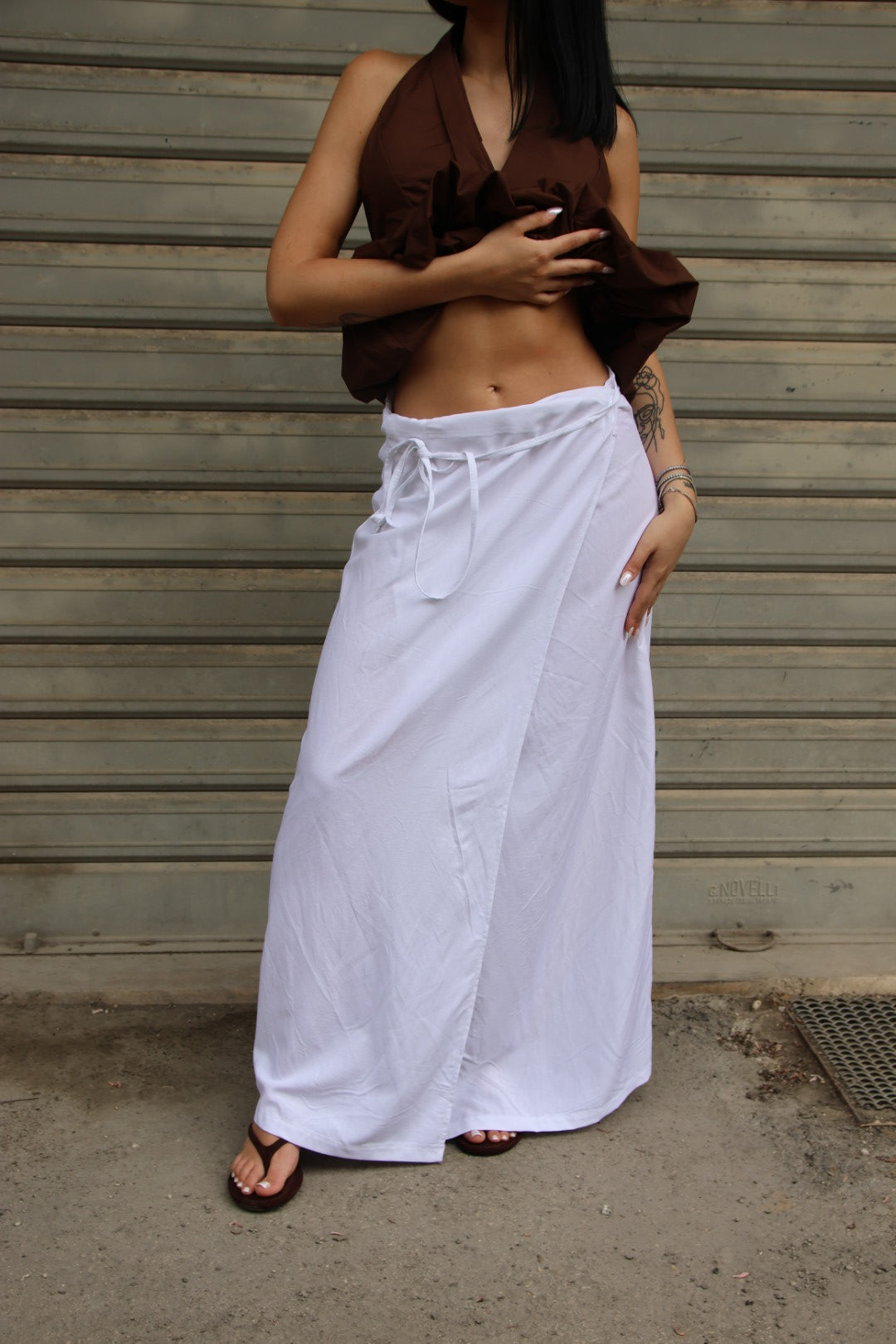 Pareo Melissa Bianco