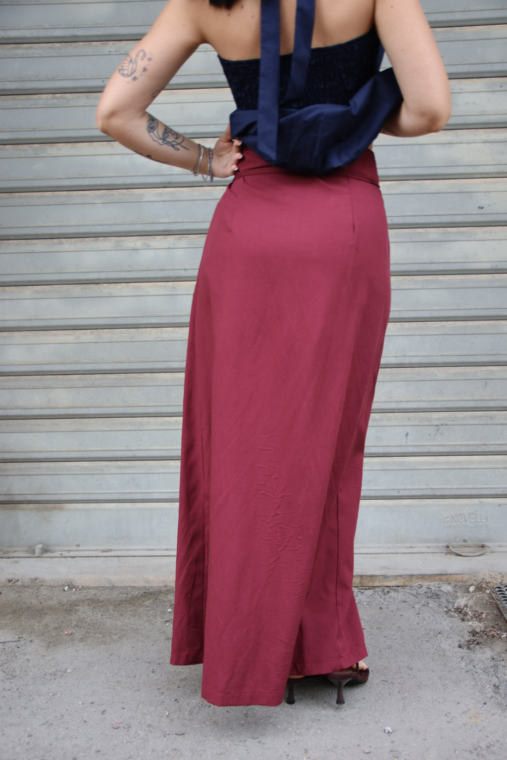 Pareo Melissa Bordeaux