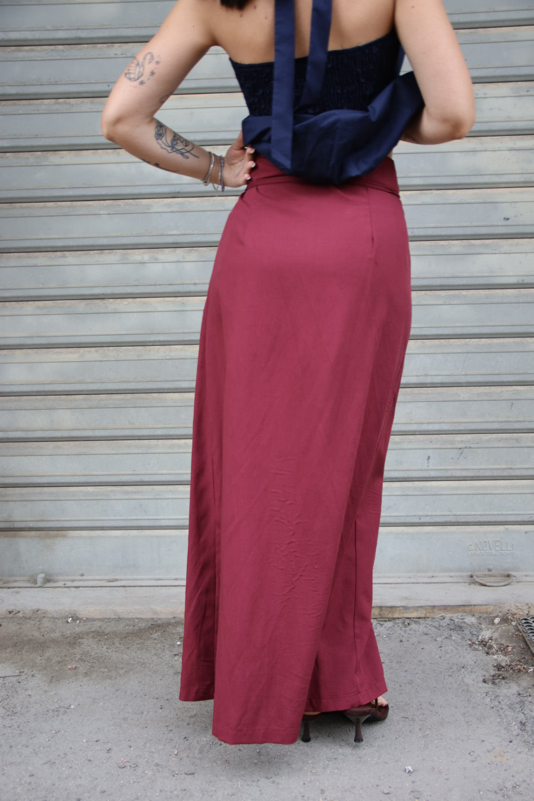 Pareo Melissa Bordeaux