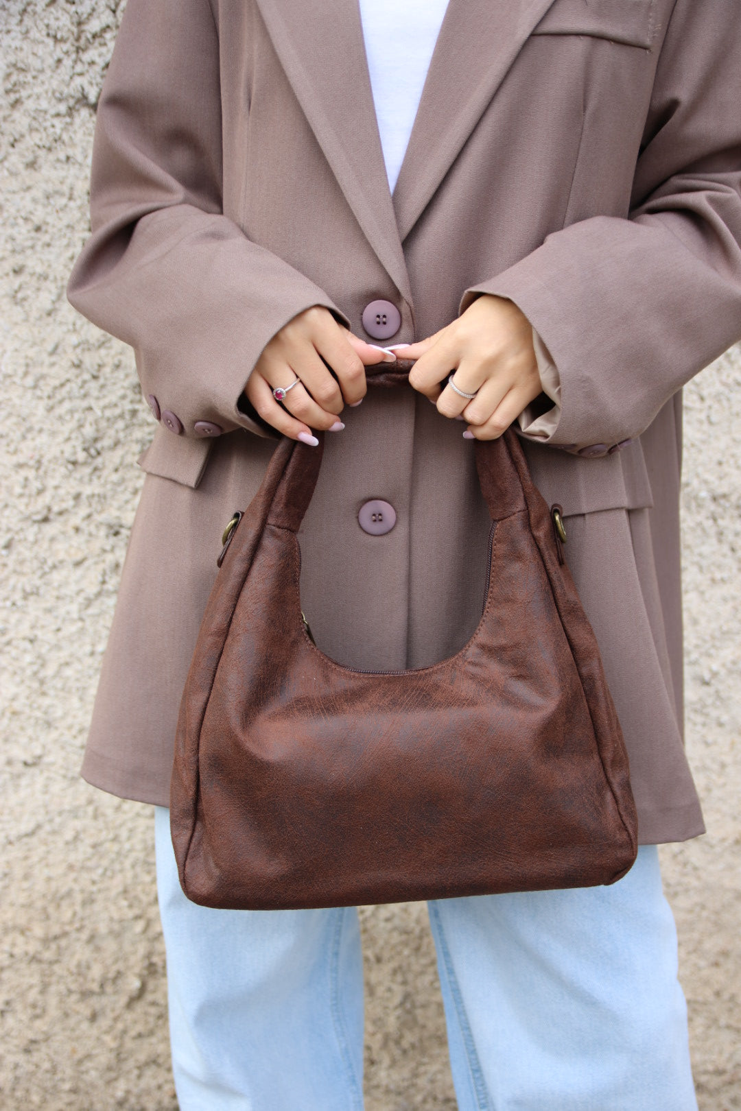 Borsa Léonie Choco