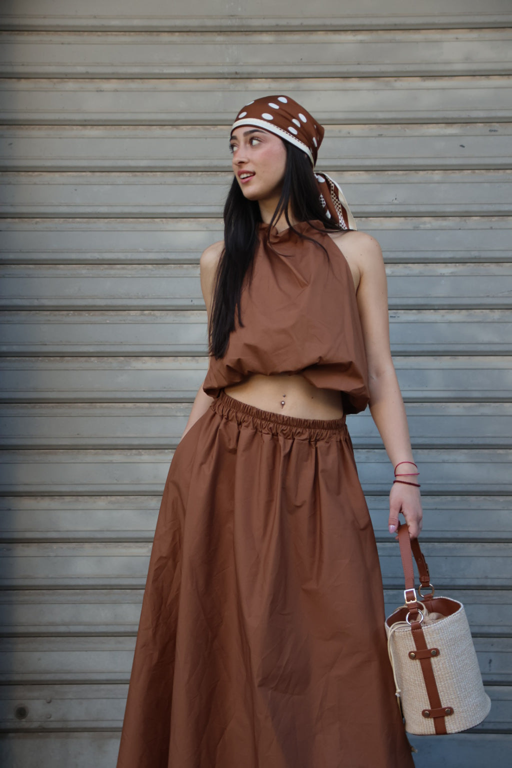 Coordinato Ametista Marrone
