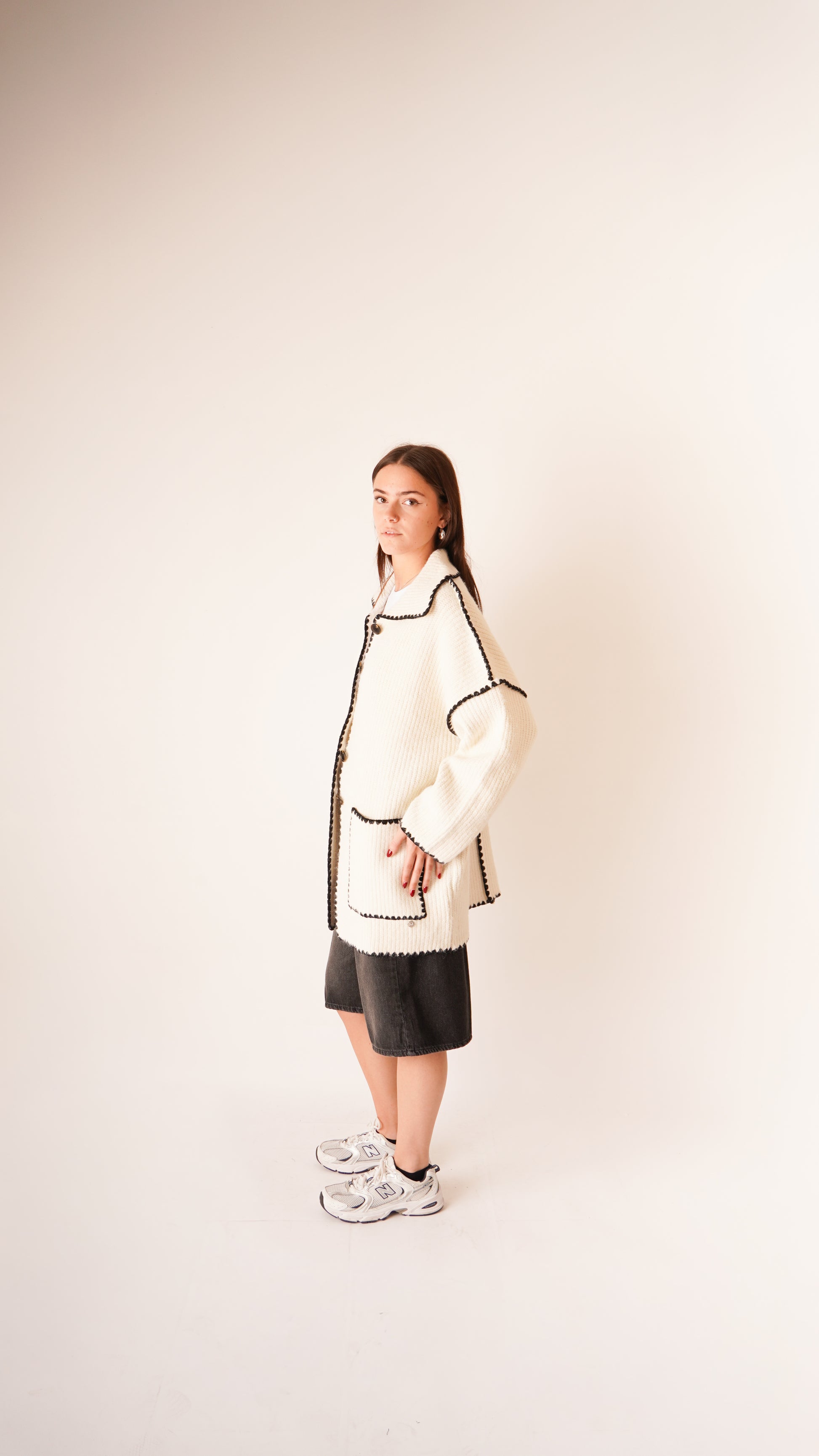 Maxi Maglia Cozy Panna