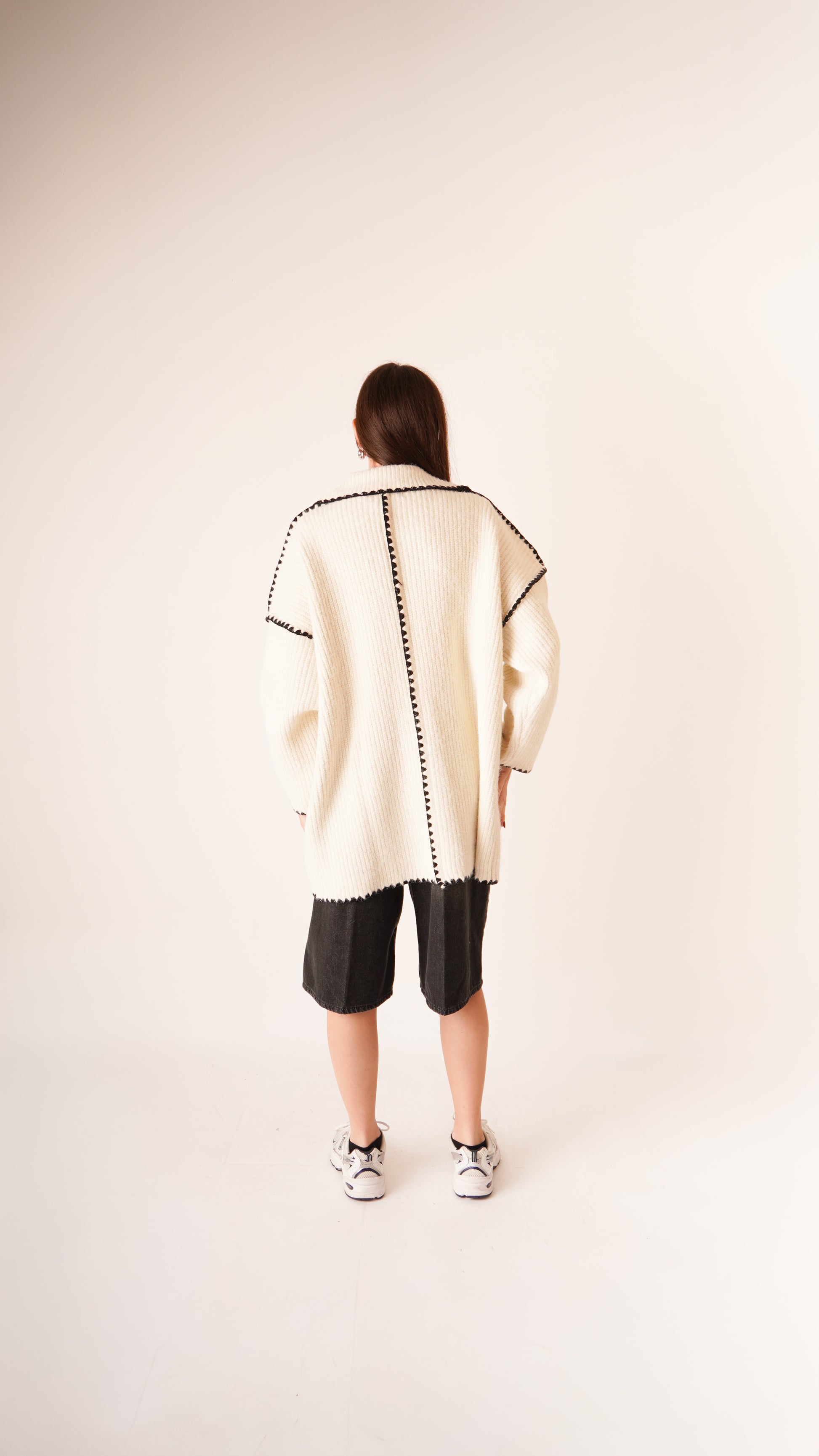 Maxi Maglia Cozy Panna