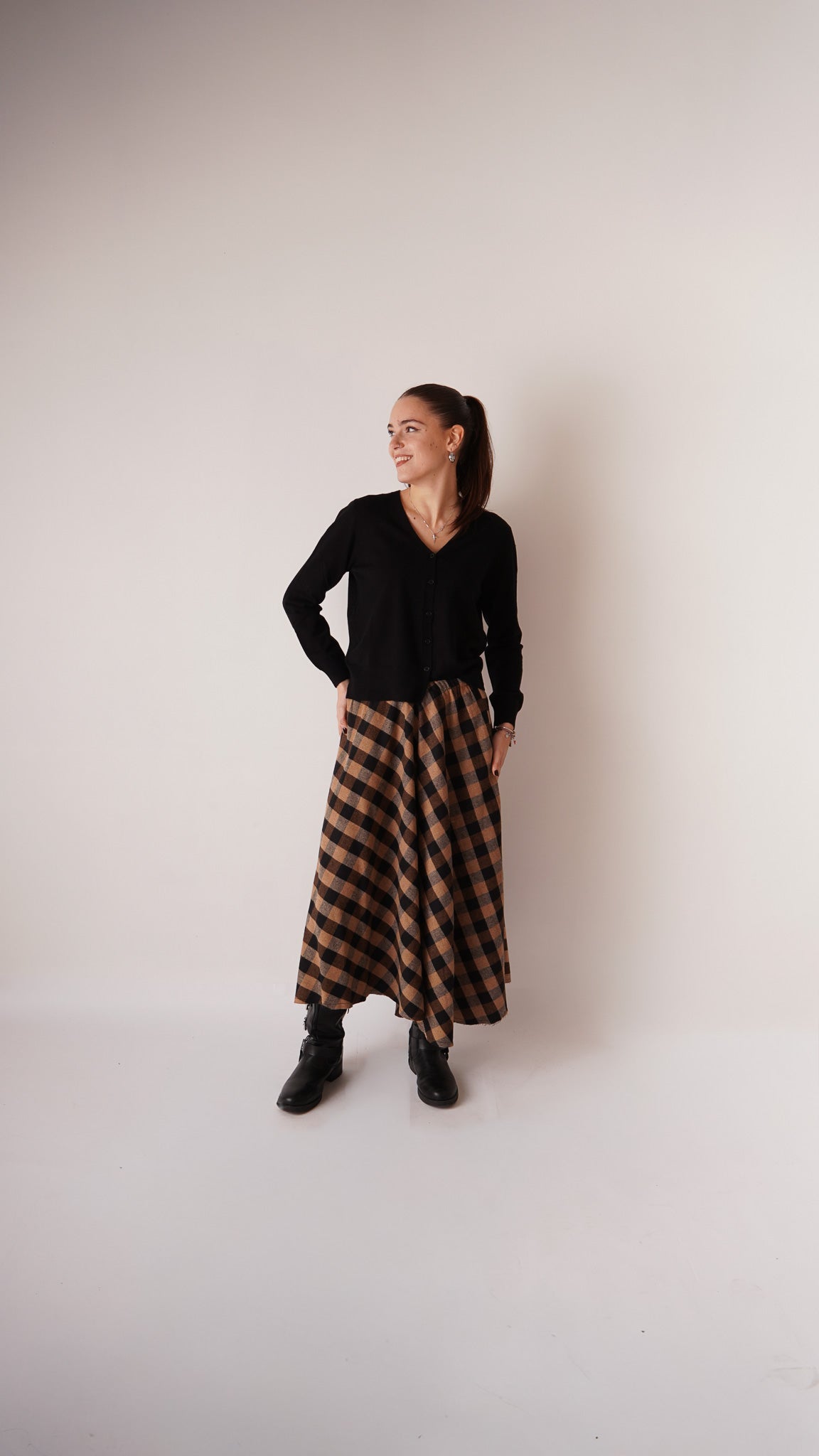 Cardigan  Basic Nero