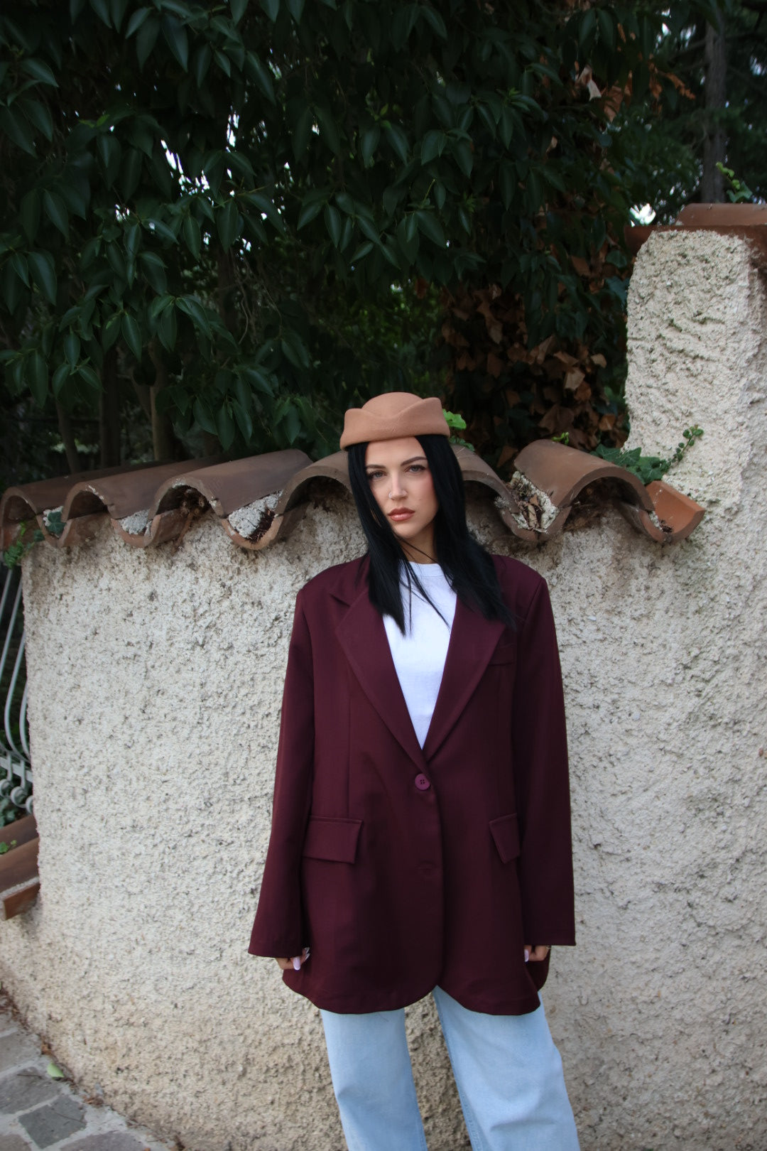 Giacca Kelly Bordeaux