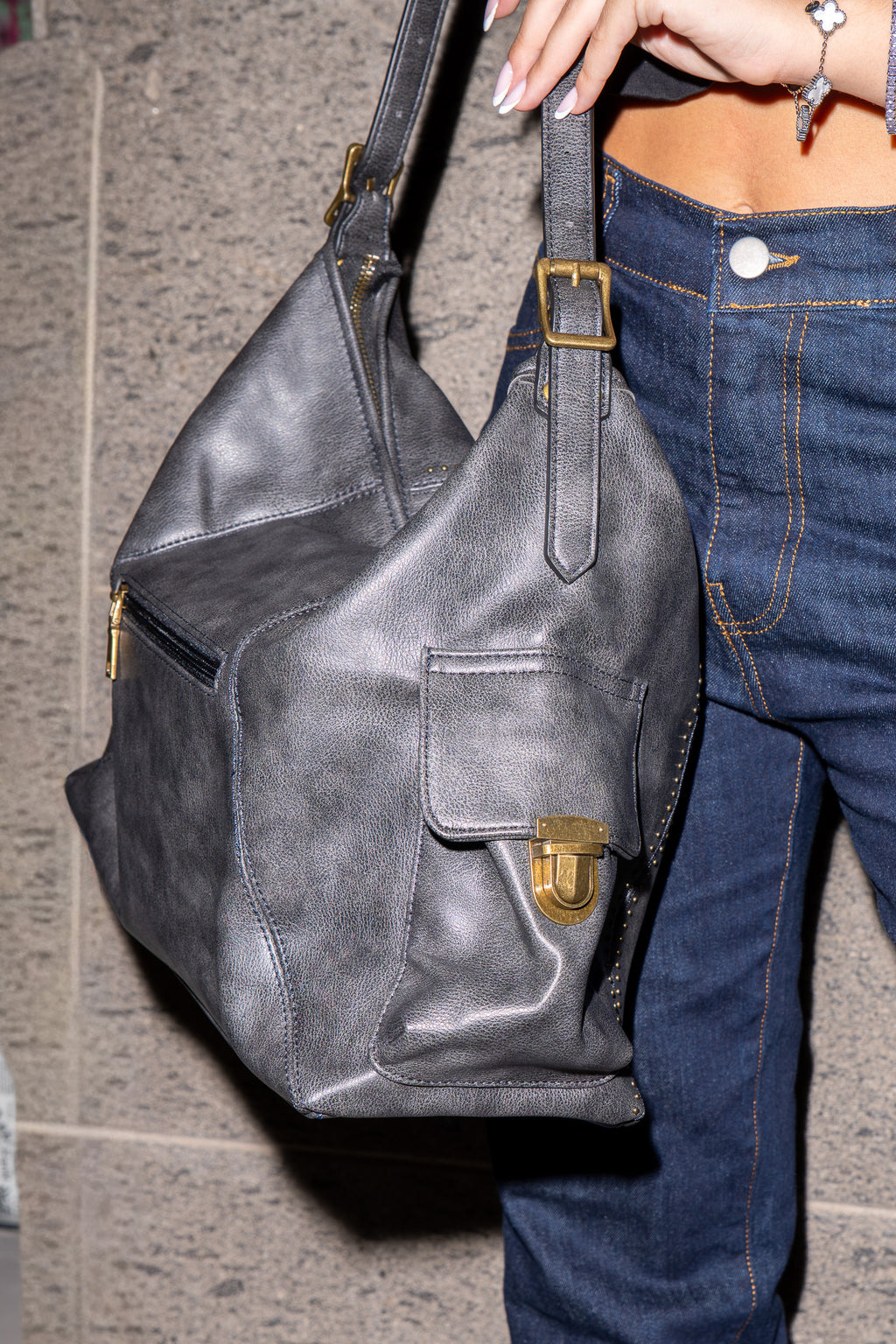 Borsa Oxford Grigia