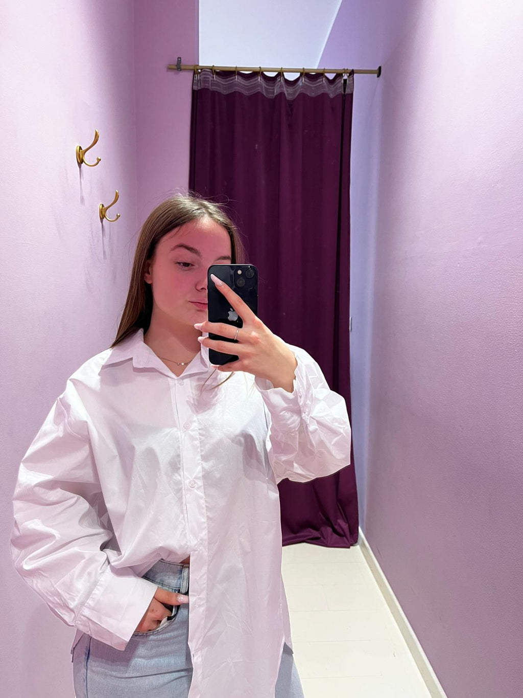 Camicia Over Bianca