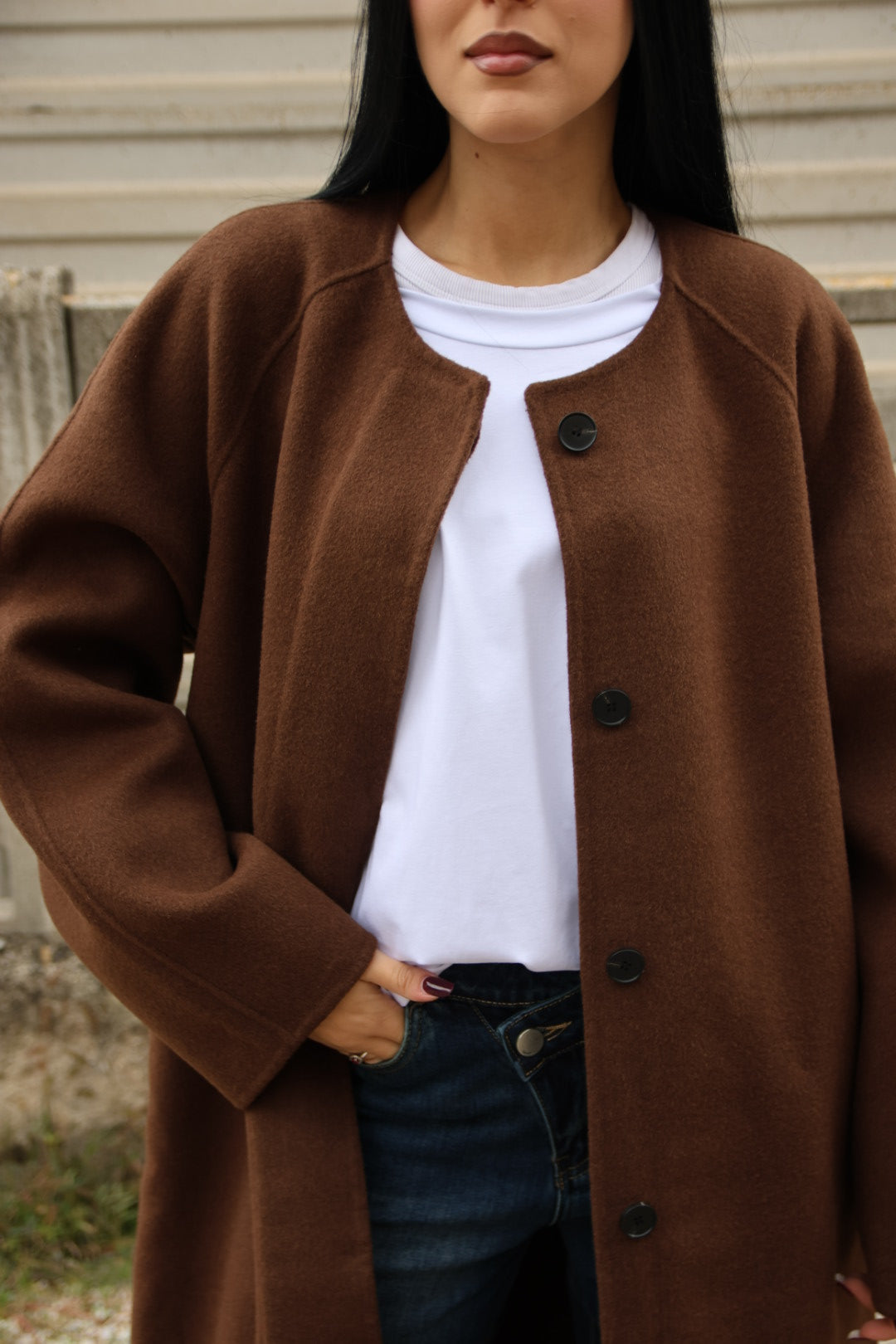 Cappotto Nara Choco