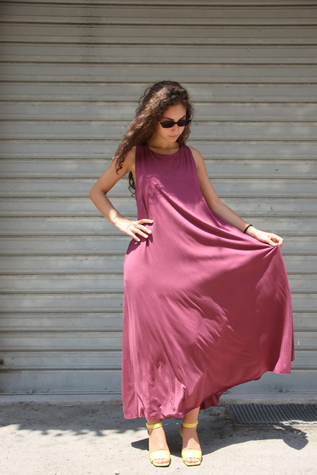 Vestito Yolanda Magenta