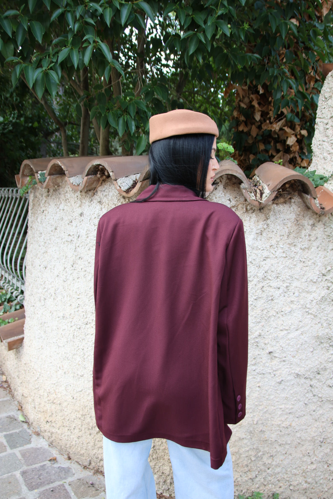 Giacca Kelly Bordeaux