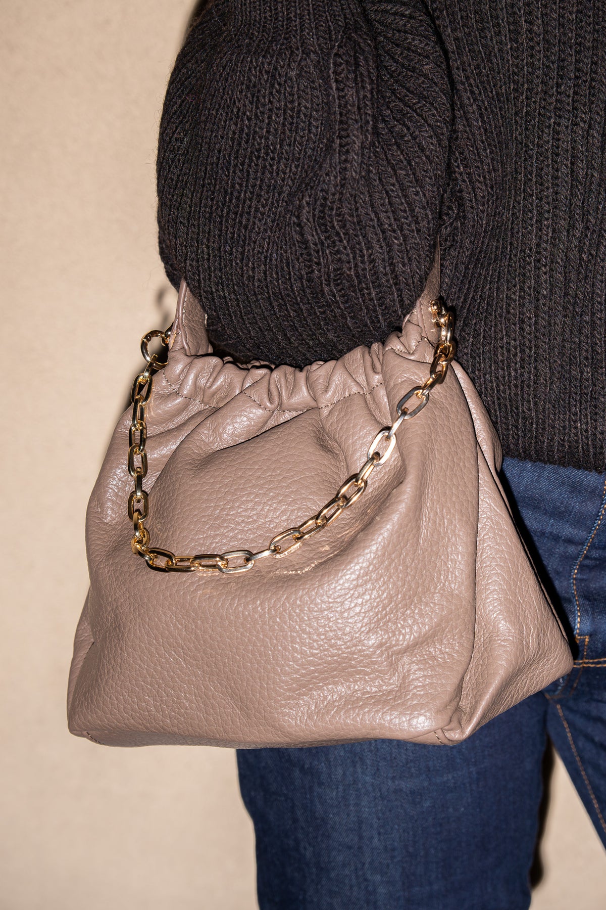 Borsa Derby Sabbia