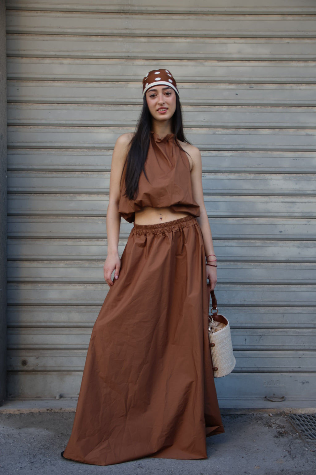 Coordinato Ametista Marrone