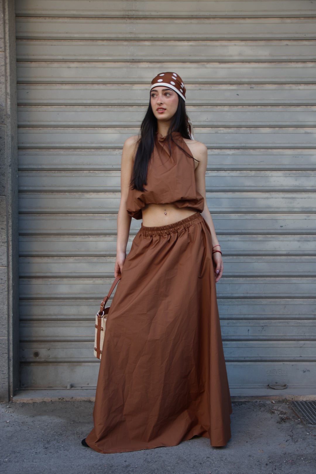 Coordinato Ametista Marrone