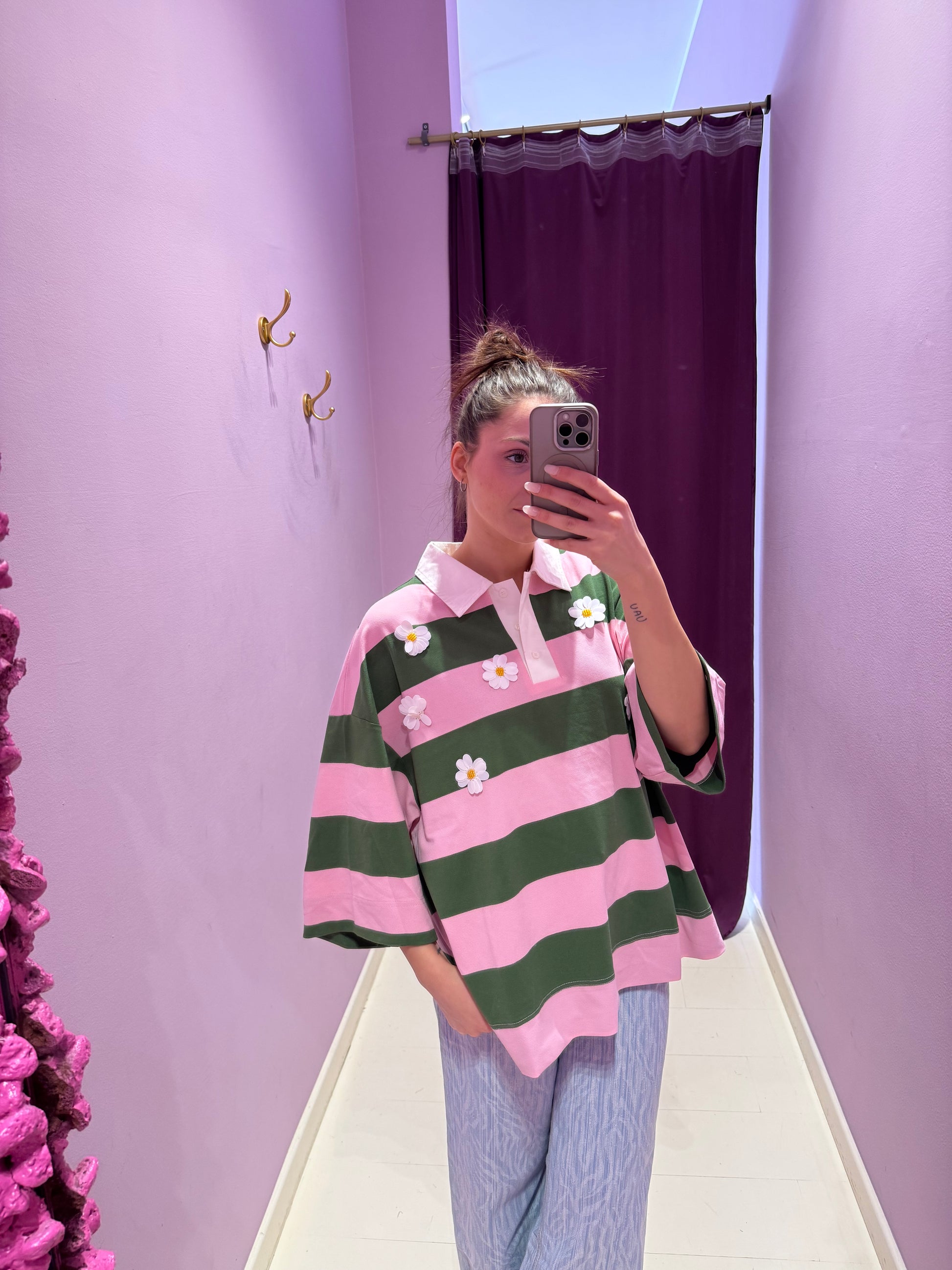 T-Shirt Flower Verdone