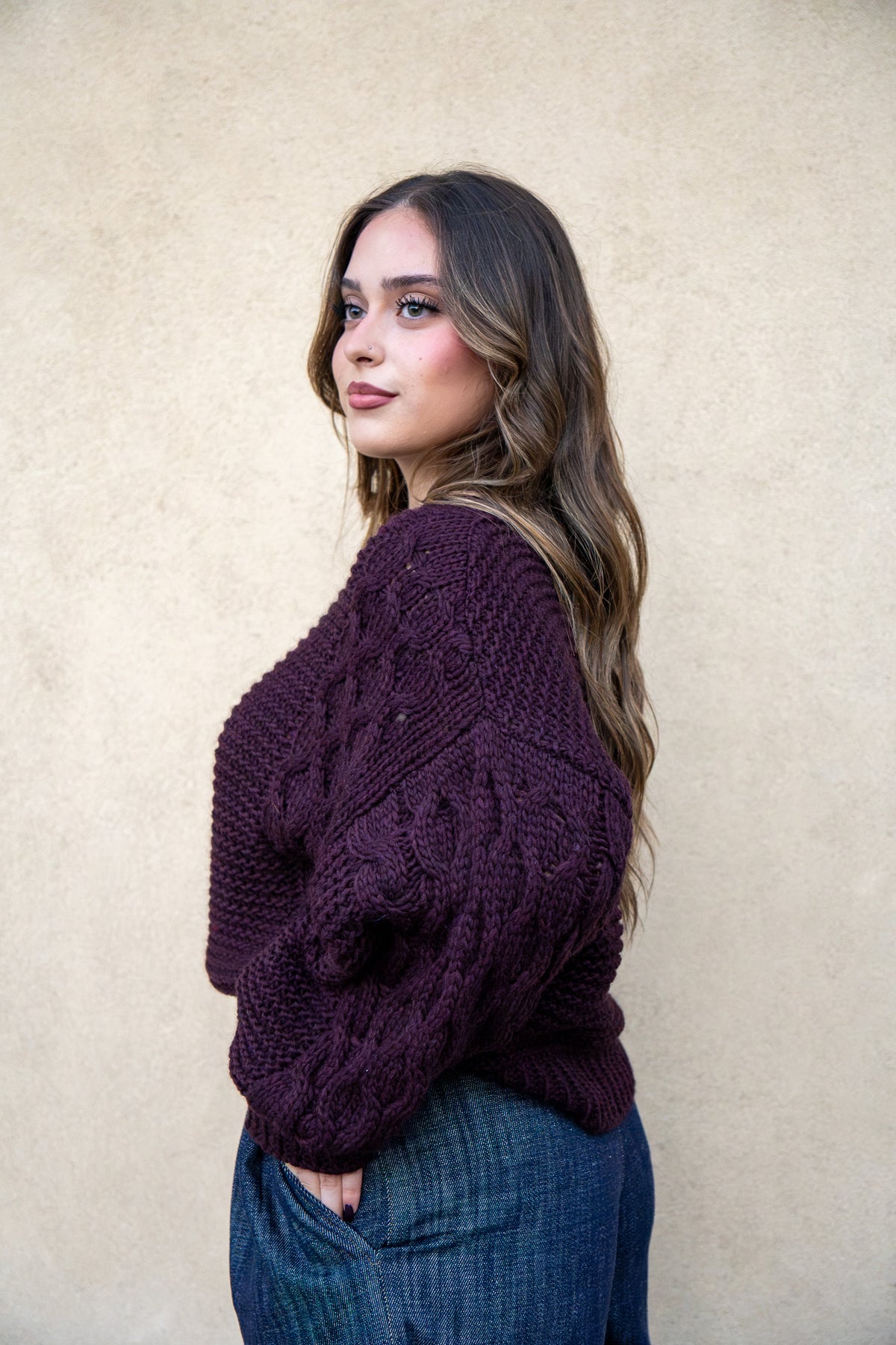 Maglione Kenny Bordeaux