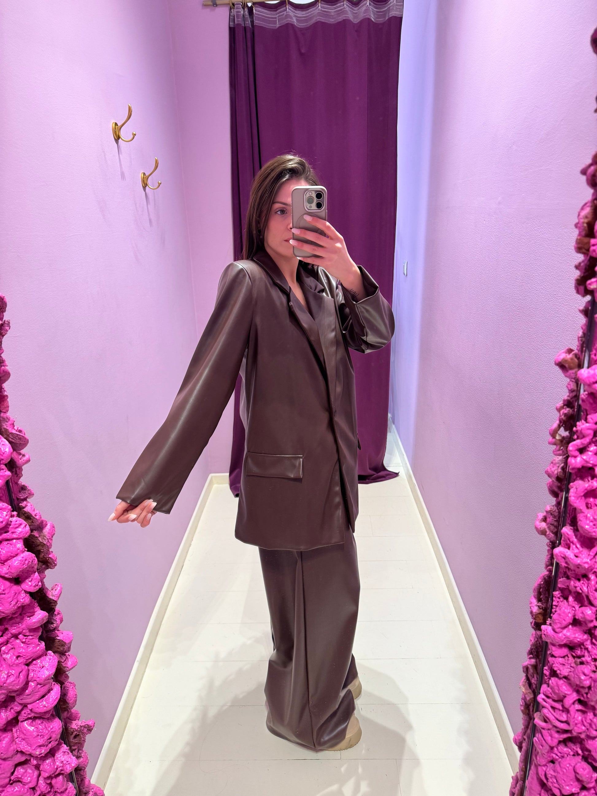 Giacca Amelia Marrone