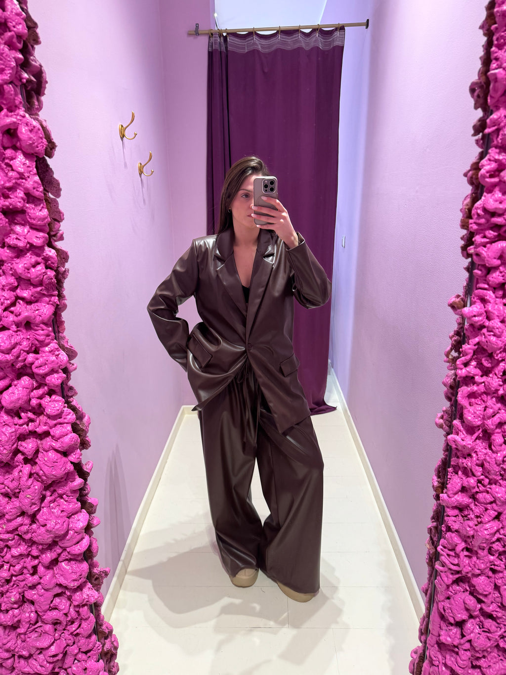 Giacca Amelia Marrone