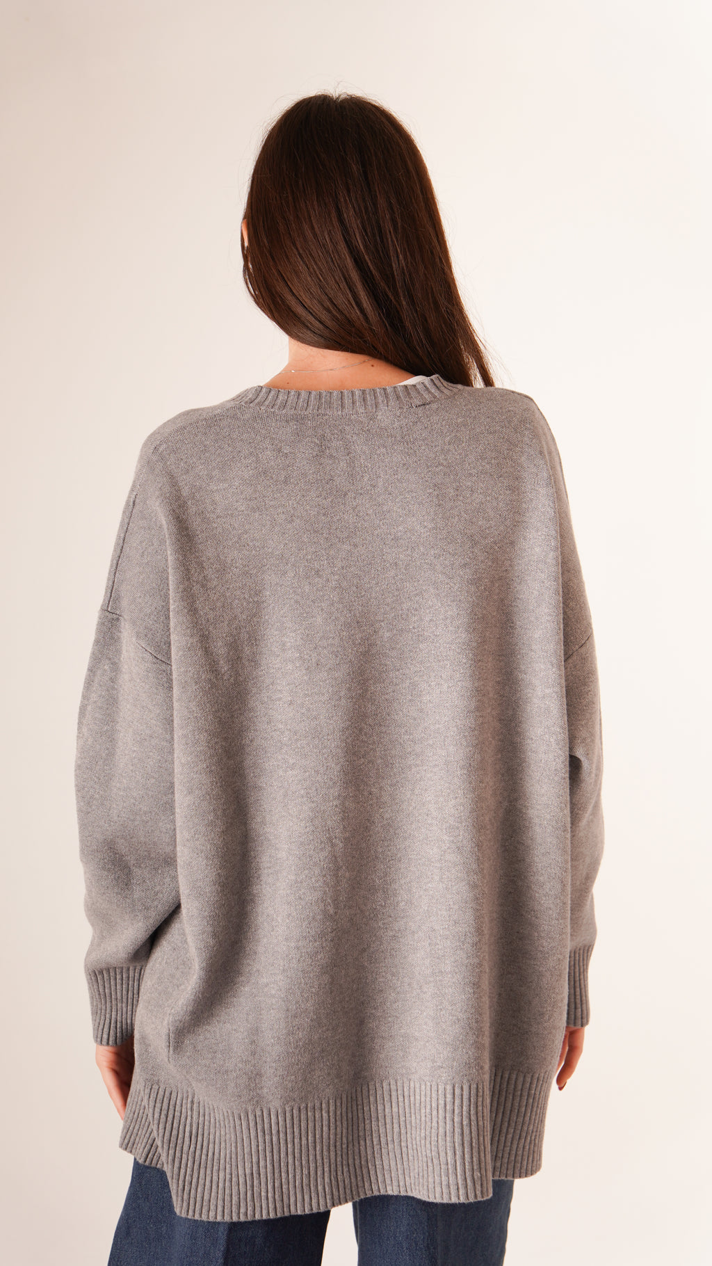 Maxi Maglia Sveva Grigia