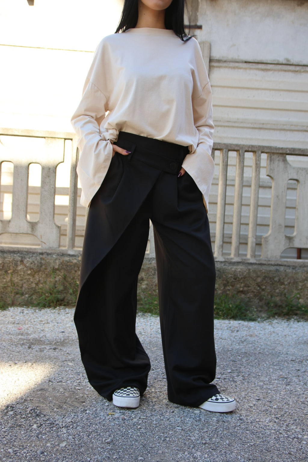 Pantalone Manila Nero