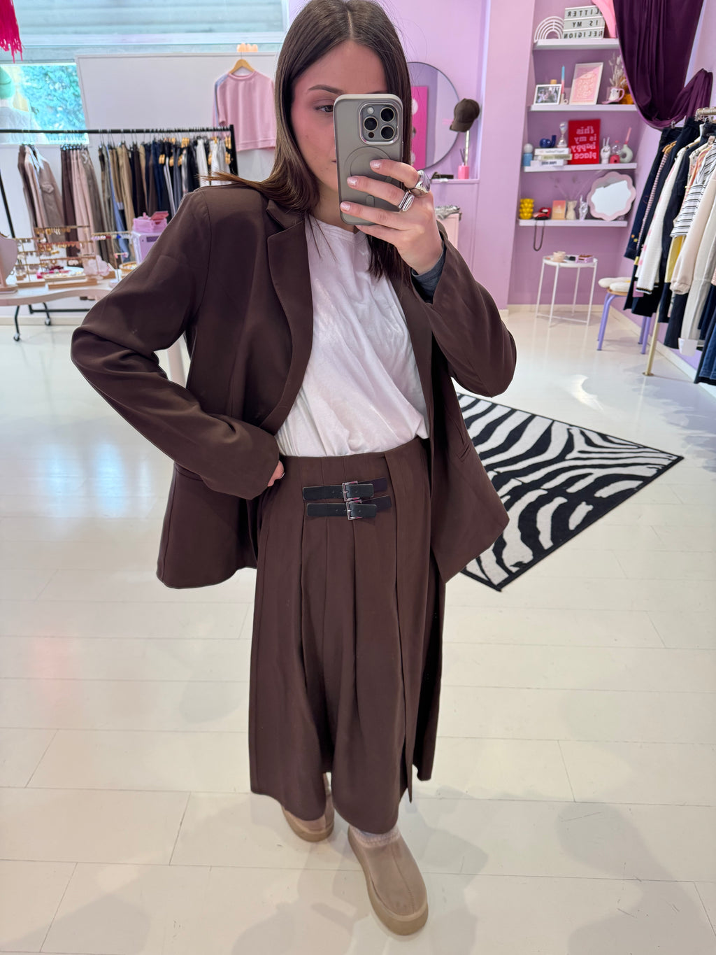 Giacca Nia Choco