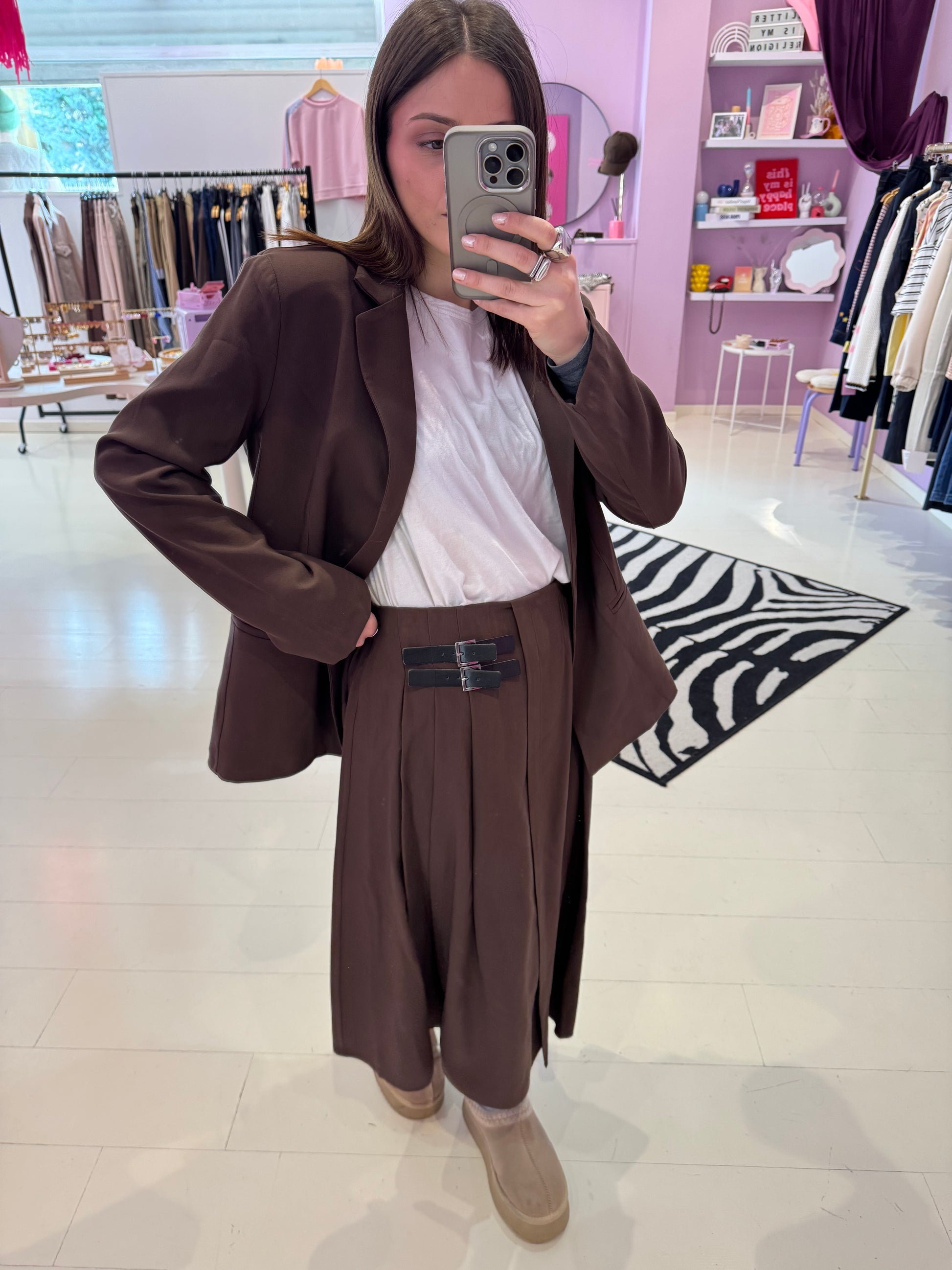 Giacca Nia Choco