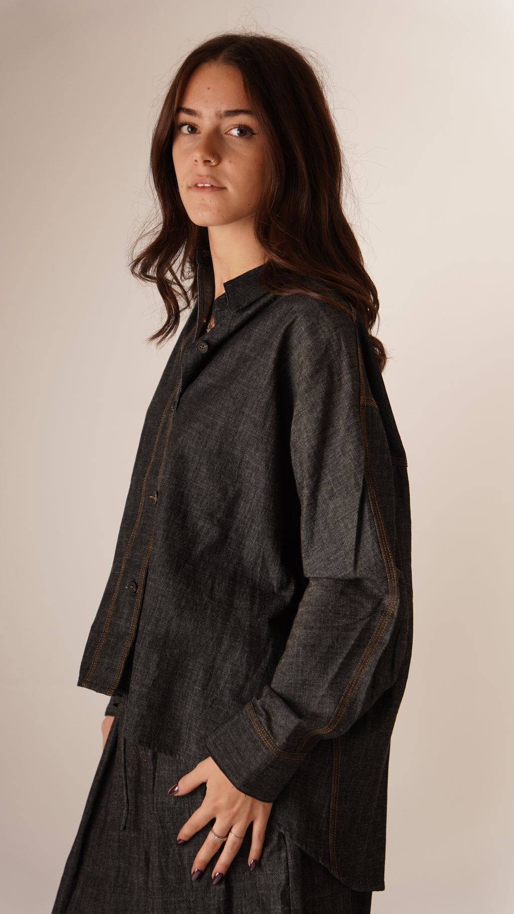 Camicia Chuck Denim Scuro