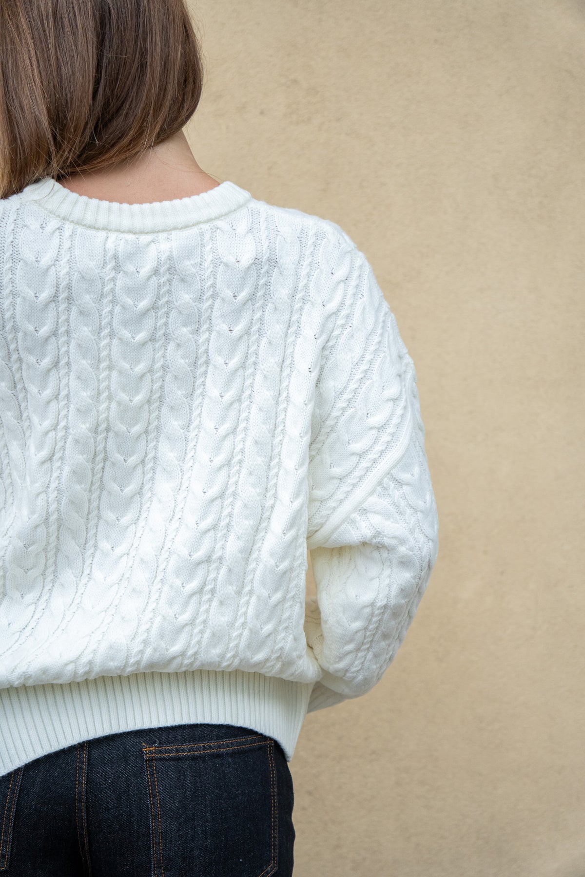 Maglione Camille Bianco