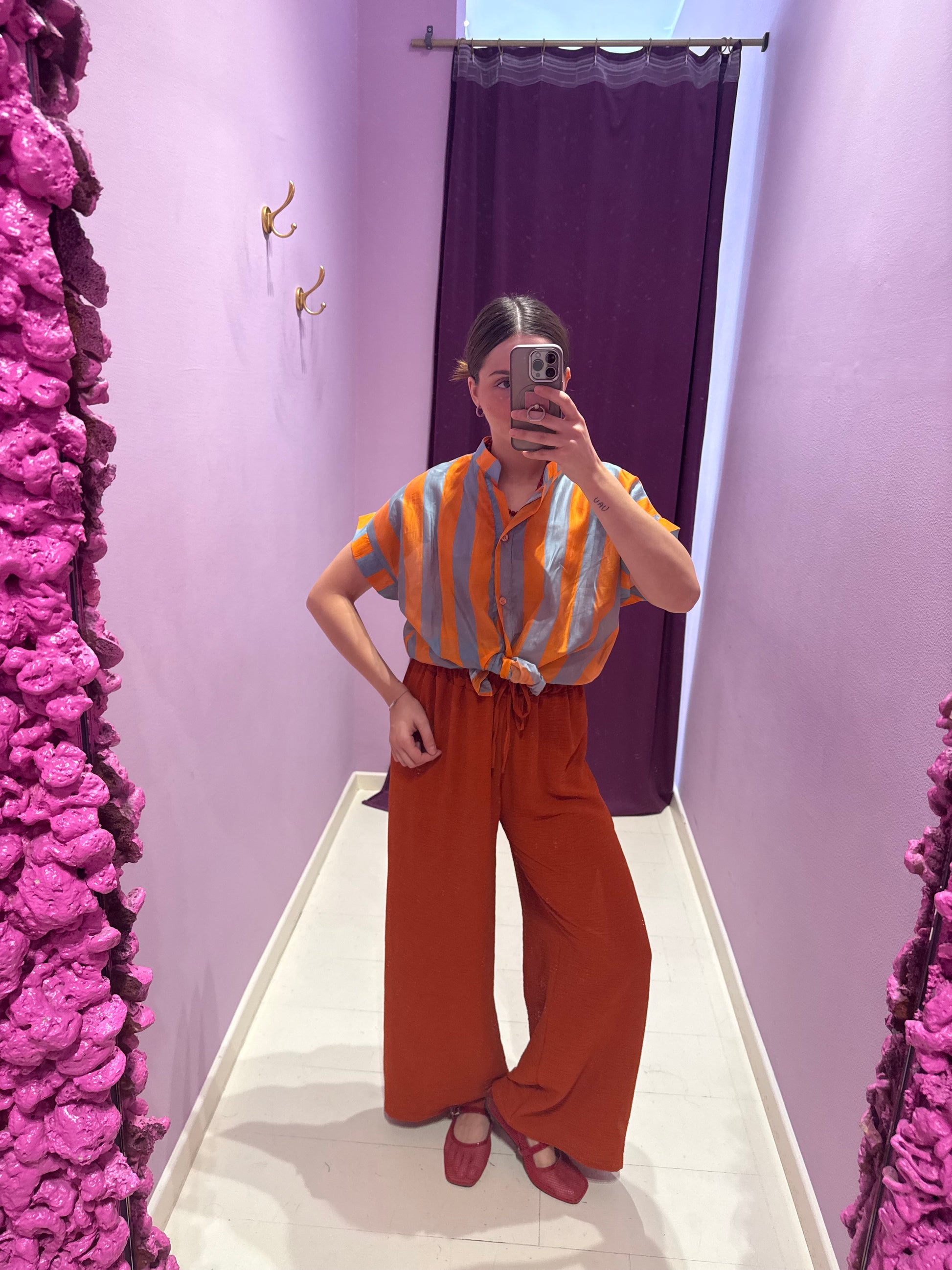 Pantalone Milos Arancio