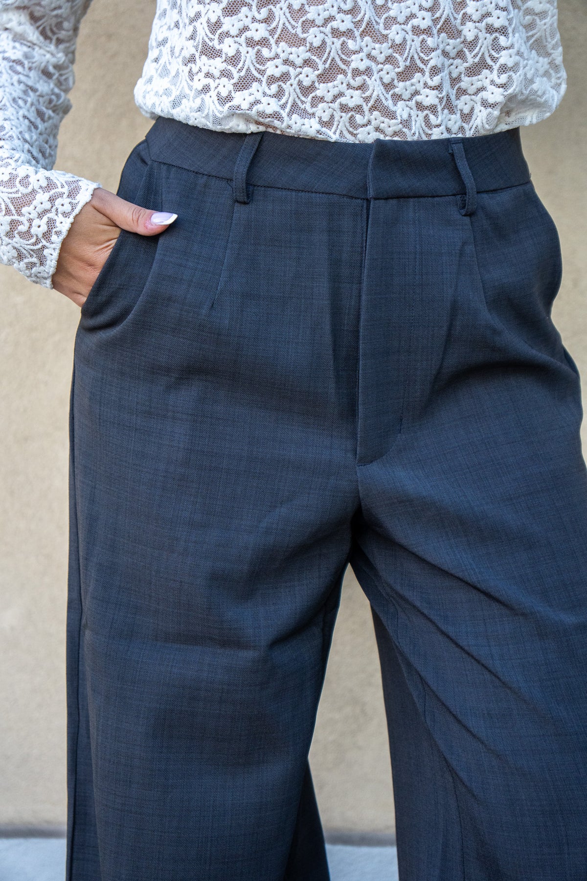 Pantalone Zoe Grigio