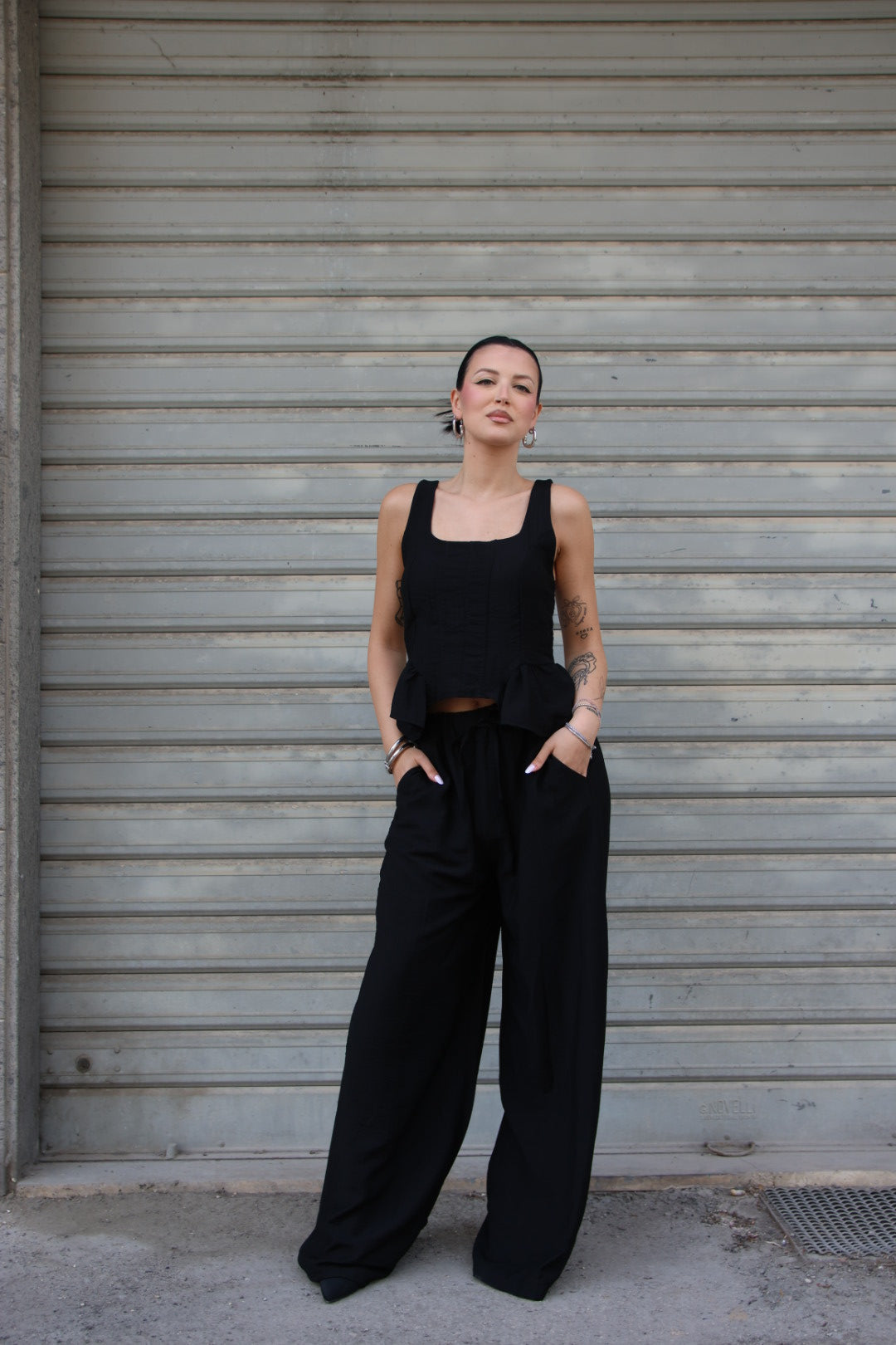 Coordinato Jasmine Nero