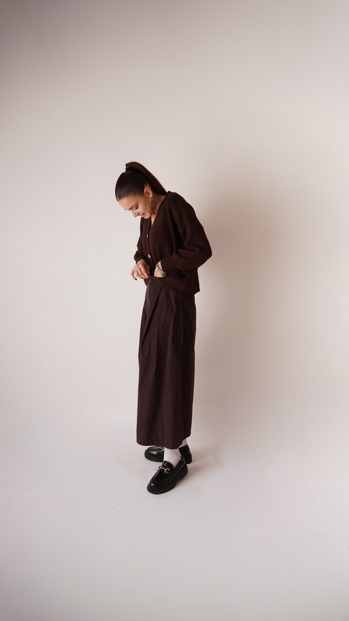 Gonna moonlight marrone