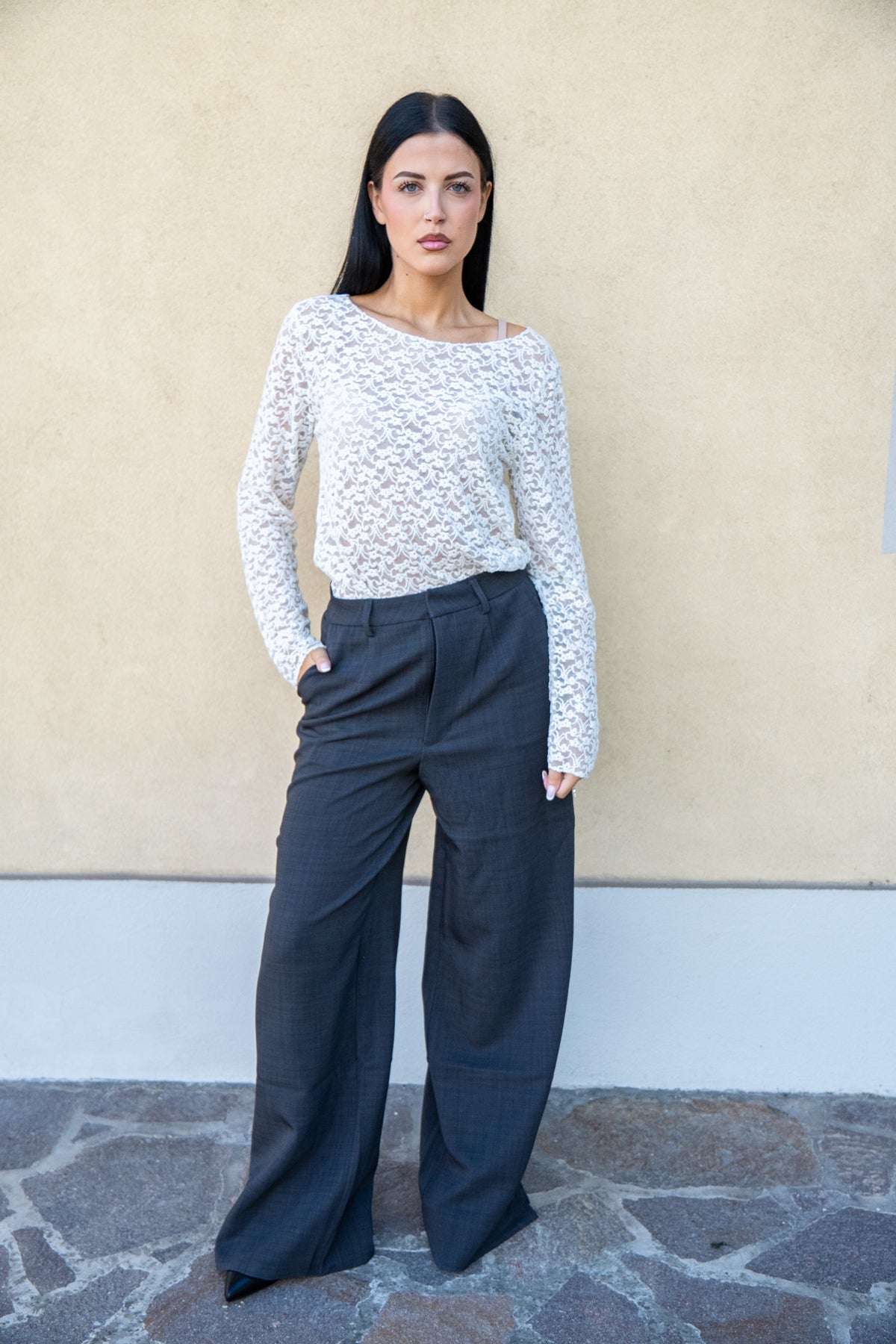 Pantalone Zoe Grigio