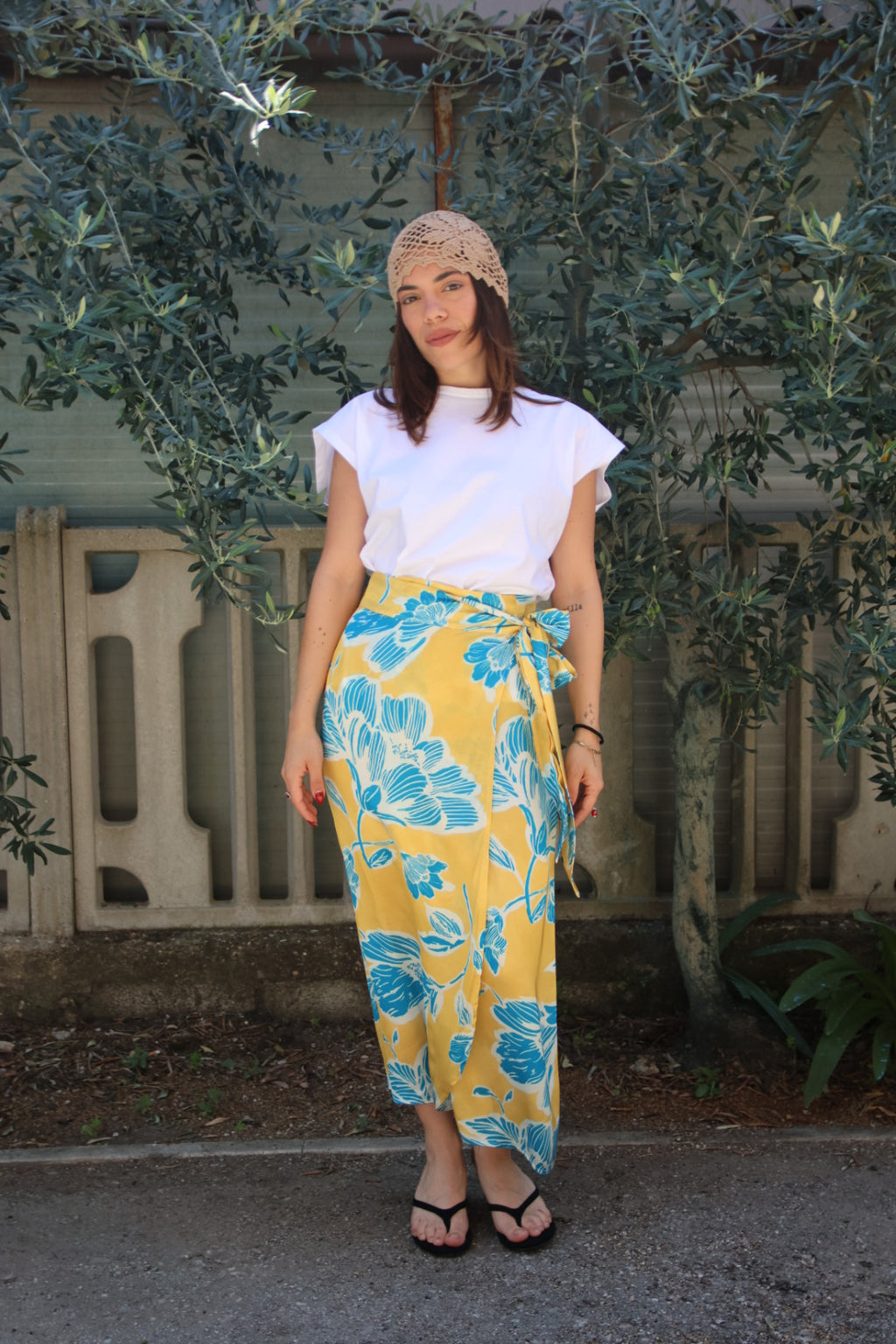 Pareo Hawaii Giallo