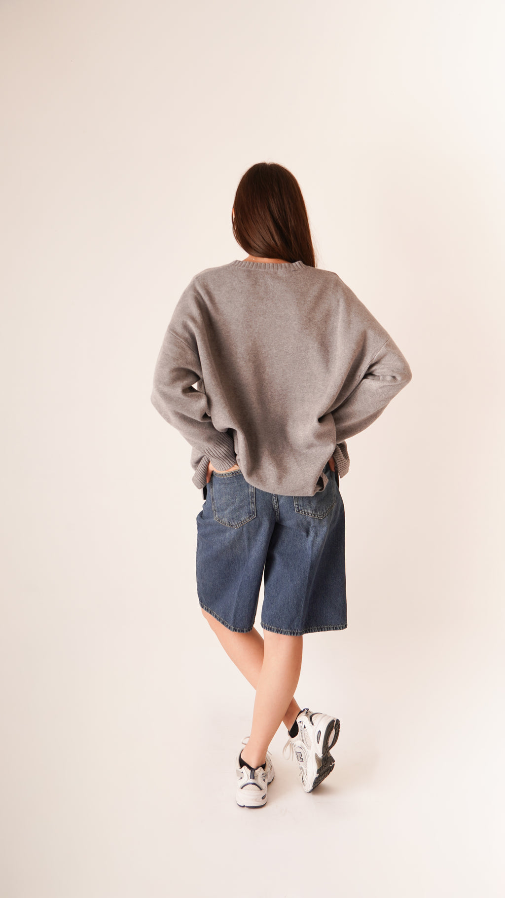 Maxi Maglia Sveva Grigia