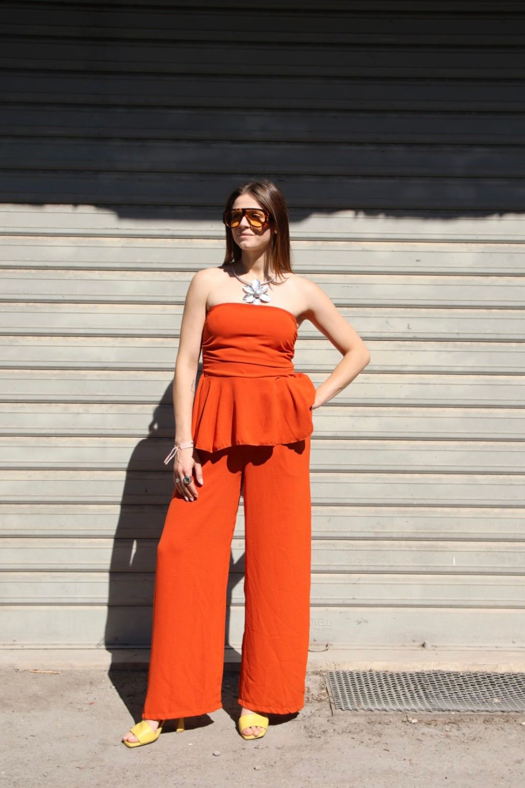 Completo Miriam Arancione