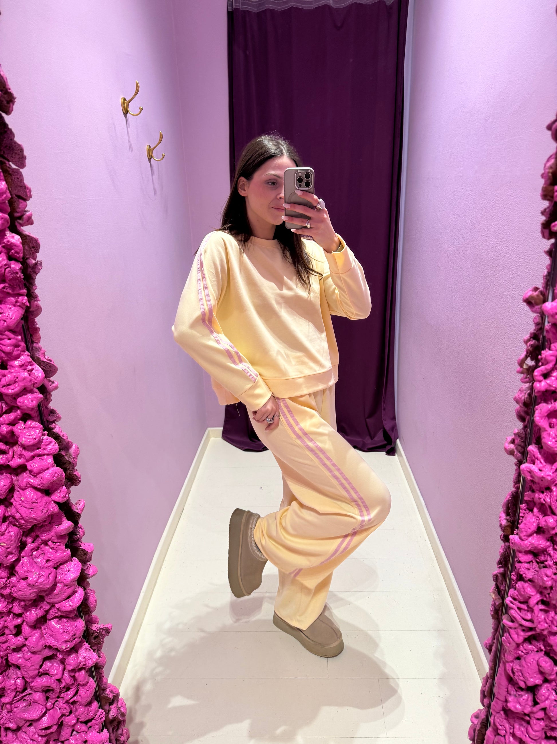 Cordinato Korea Giallo Burro